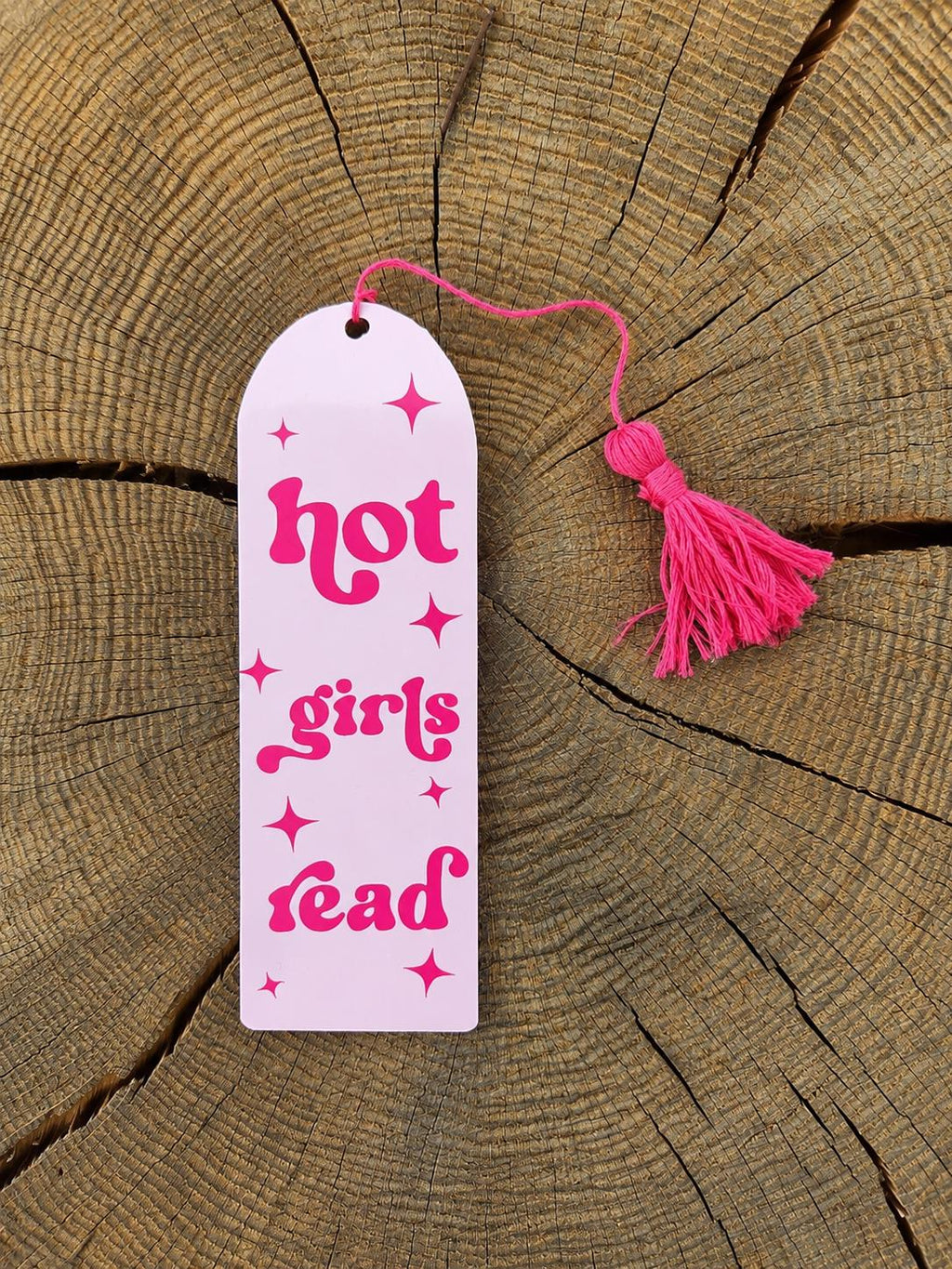 Hot Girls Read Acrylic Bookmark | Book Lover Gift | Reader Gift | Booktok Accessory |