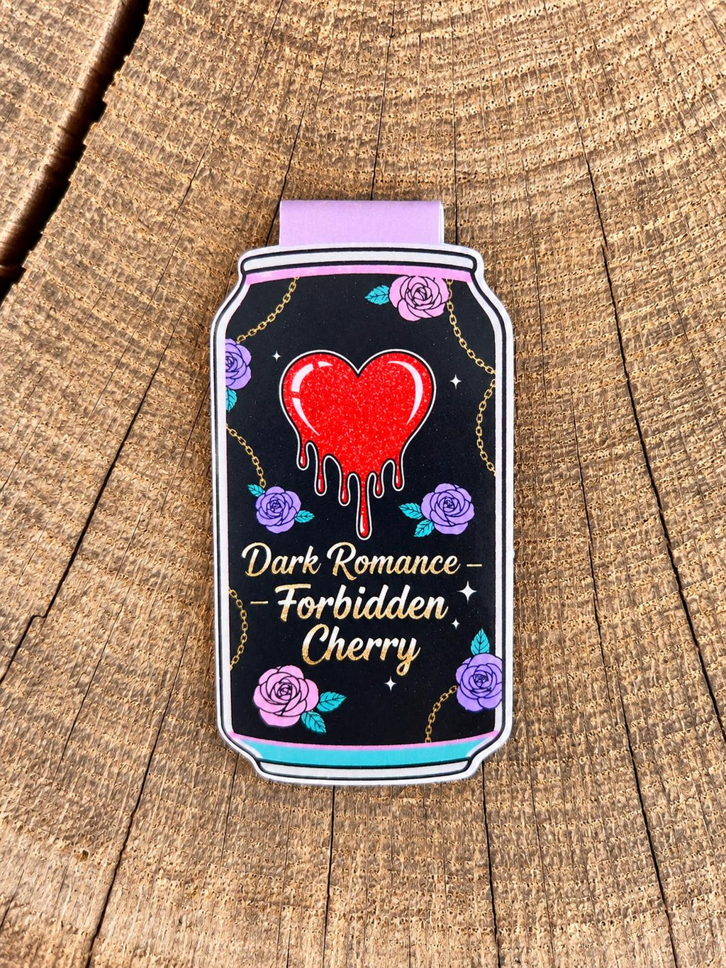 Themed Soda Can Magnetic Bookmarks | Dark Romance, Romantasy, Fantasy Readers (Handmade)