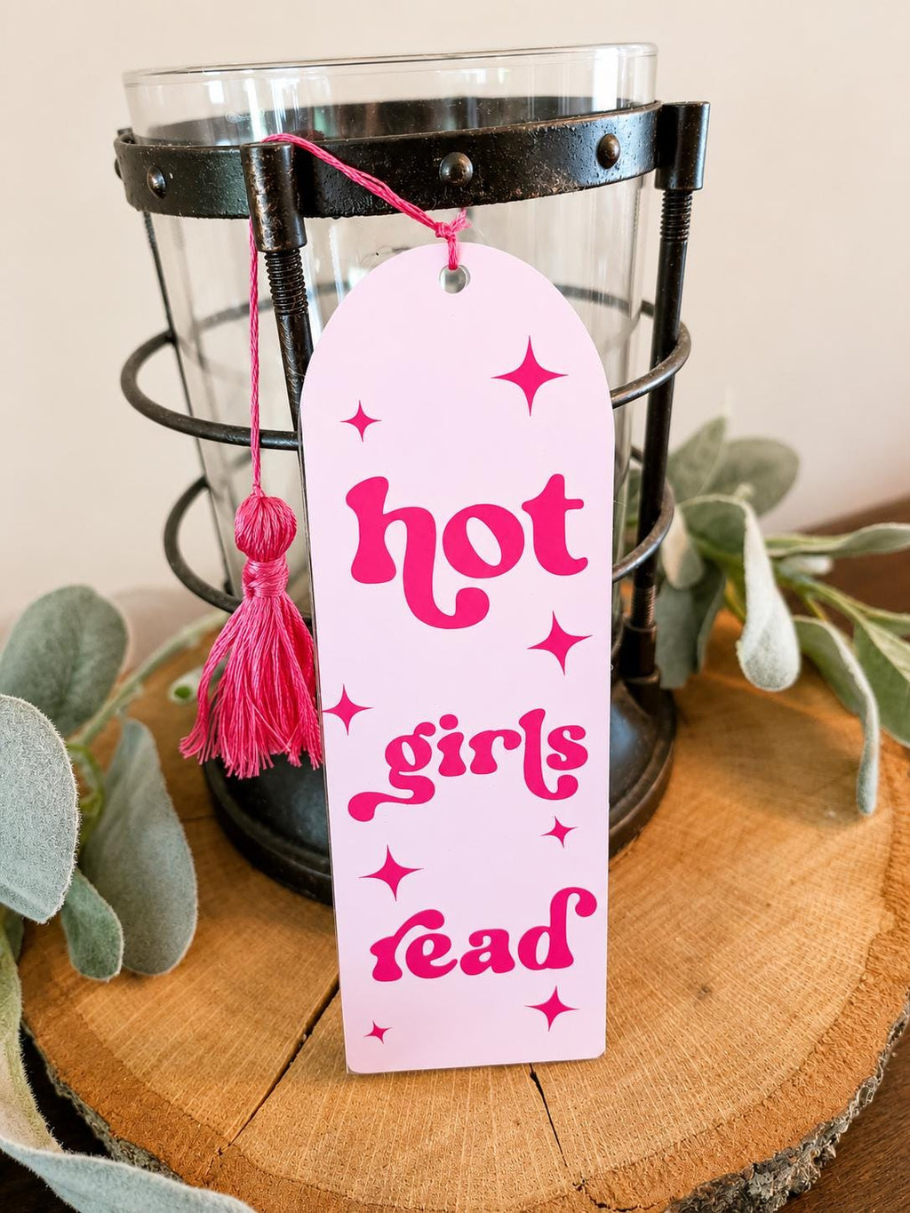 Hot Girls Read Acrylic Bookmark | Book Lover Gift | Reader Gift | Booktok Accessory |